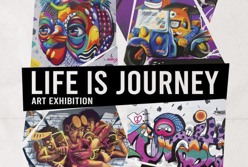 LIFE IS JOURNEY Art exhibition