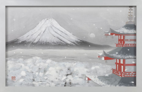 Fuji Yoshida 4seasons 4colors 4scenery (Winter) by Rei Hayase