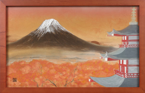 Fuji Yoshida 4seasons 4colors 4scenery (Autumn) by Rei Hayase